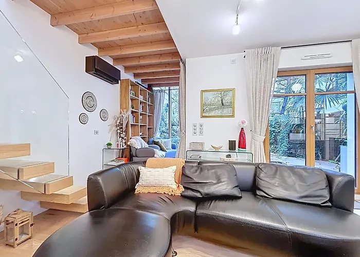 Lägenhet Elegant Duplex With Garden Near The Eiffel Tower