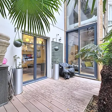 דירה Elegant Duplex With Garden Near The Eiffel Tower *