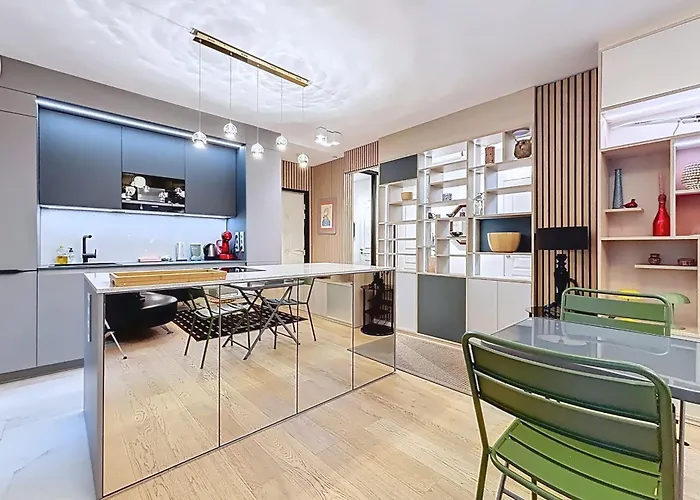 דירה Elegant Duplex With Garden Near The Eiffel Tower *