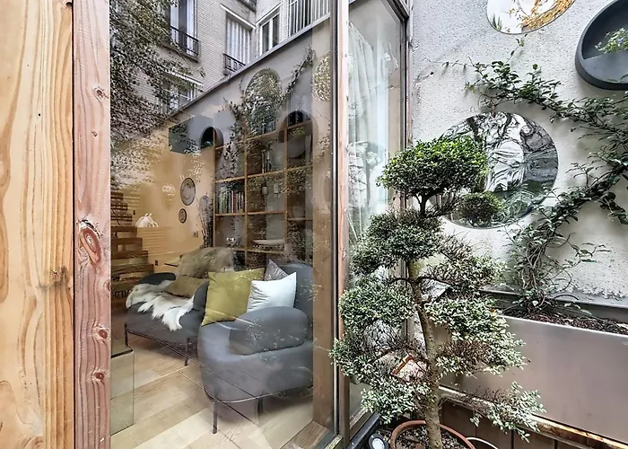 Elegant Duplex With Garden Near The Eiffel Tower פריז