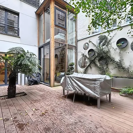 Elegant Duplex With Garden Near The Eiffel Tower Lejlighed Paris